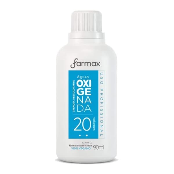 ÁGUA OXIGENADA FARMAX CREMOSA VOL 20 90ML