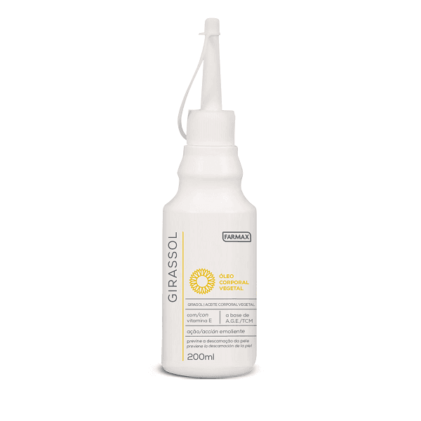 ÓLEO DE GIRASSOL COM ALMOTOLIA FARMAX 200ML