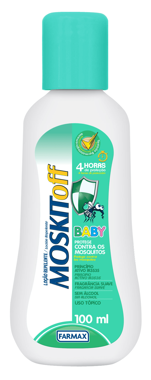 REPELENTE MOSKITOFF BABY LOÇÃO 100ML