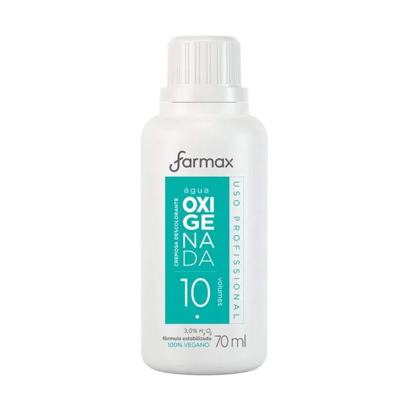 ÁGUA OXIGENADA FARMAX CREMOSA VOL 10 70ML