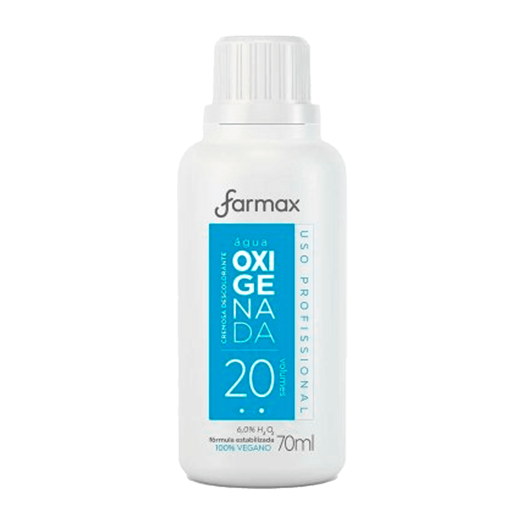 ÁGUA OXIGENADA FARMAX CREMOSA VOL 20 70ML