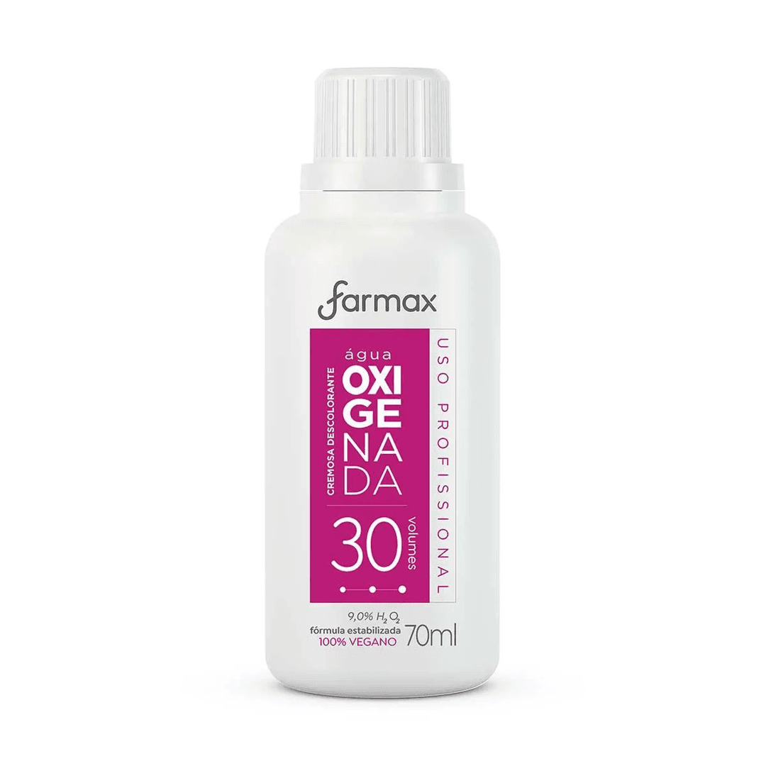 ÁGUA OXIGENADA FARMAX CREMOSA VOL 30 70ML