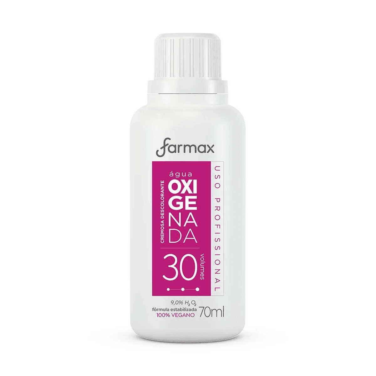 ÁGUA OXIGENADA FARMAX CREMOSA VOL 30 70ML
