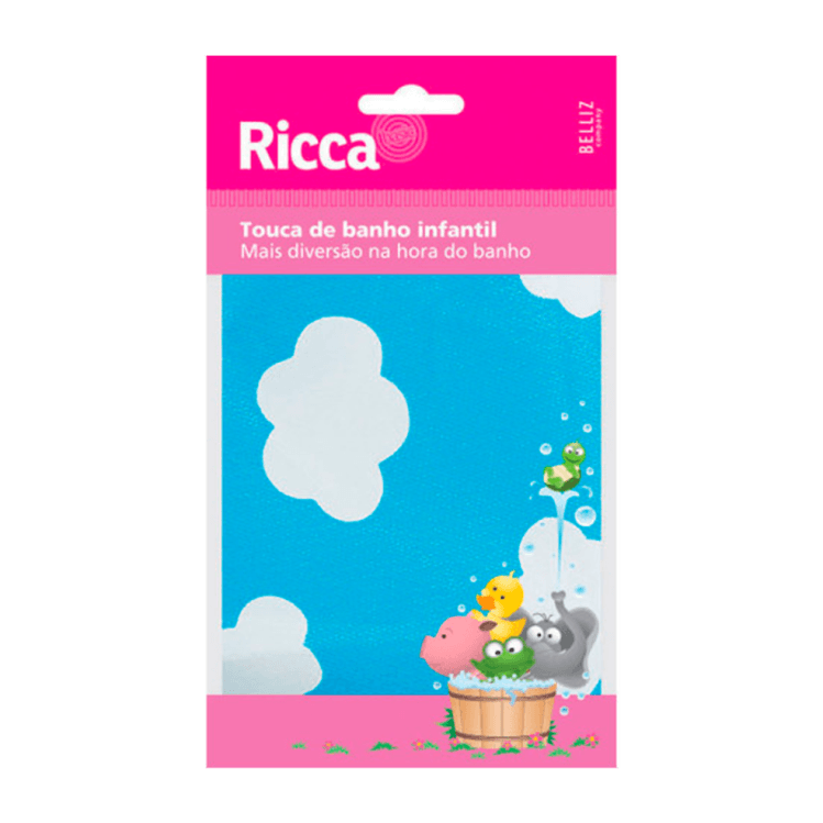 TOUCA PARA BANHO RICCA INFANTIL 