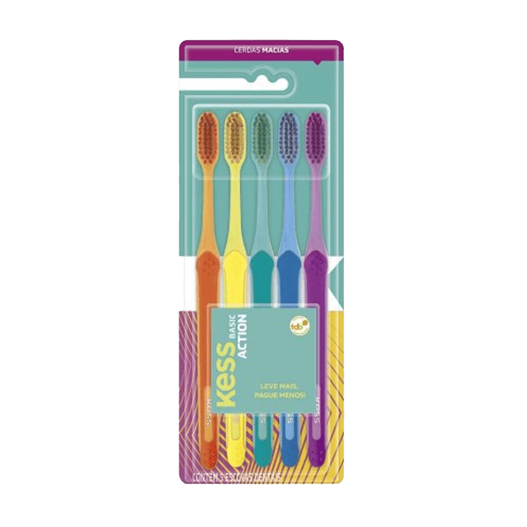 ESCOVA DENTAL KESS BASIC ACTION MC 5 UN REF 2548