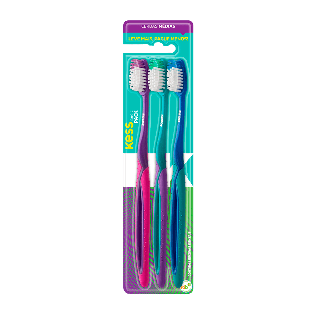 ESCOVA DENTAL KESS BASIC MD L3 P2 - REF 2564