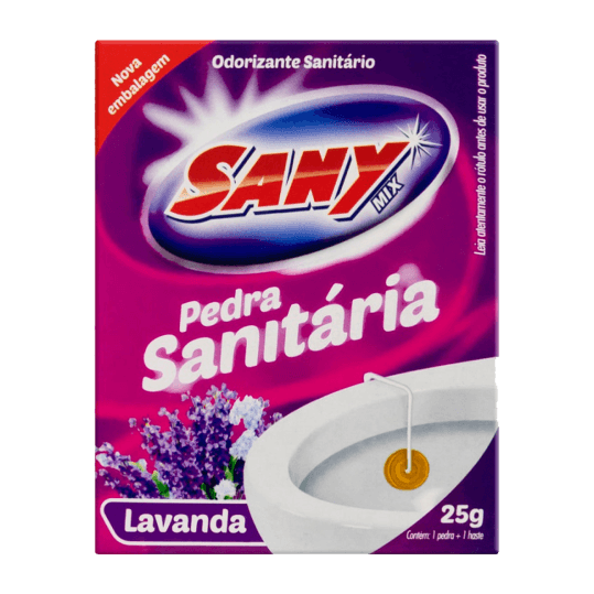 PEDRA SANITARIA SANY LAVANDA 25G