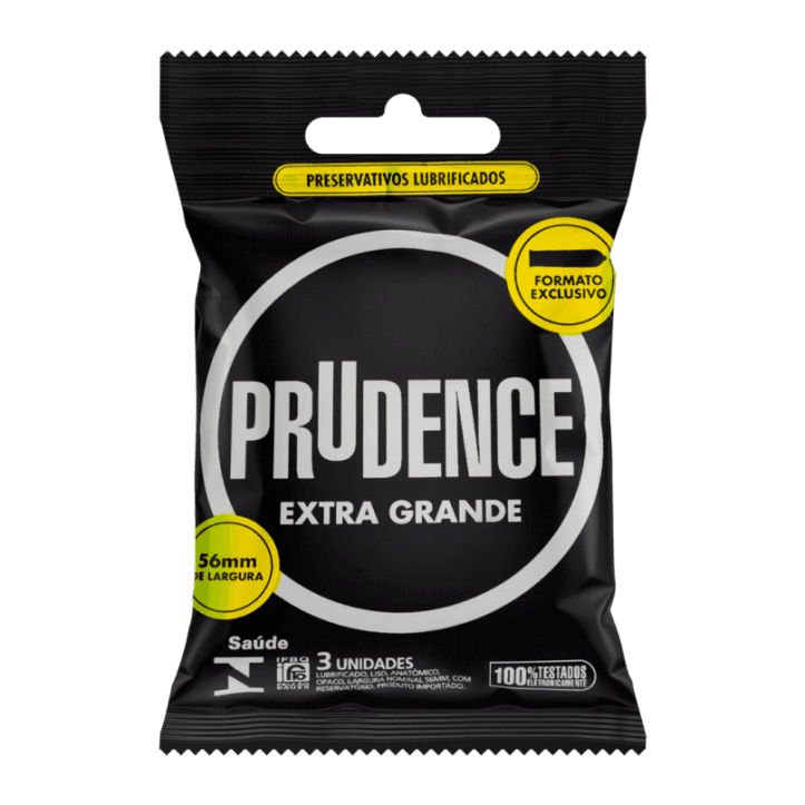 PRESERVATIVO PRUDENCE EXTRA GRANDE 3 UN