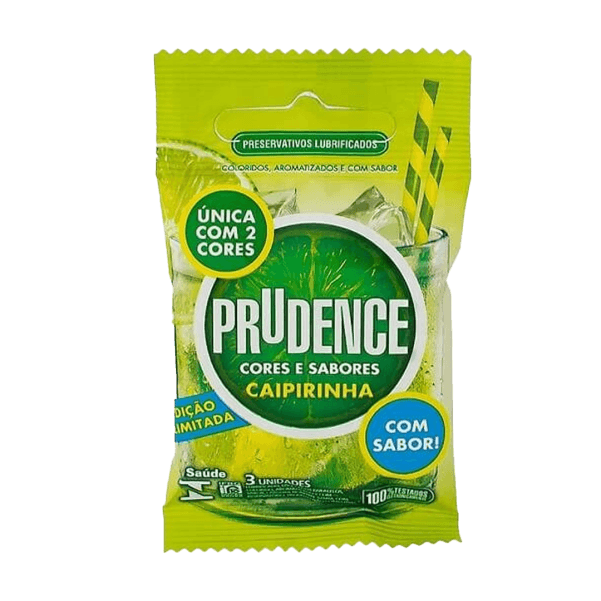 PRESERVATIVO PRUDENCE C & S CAIPIRINHA 3 UN