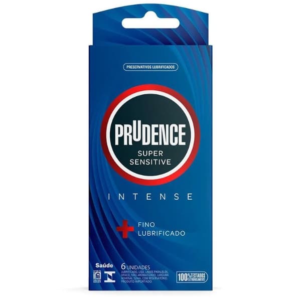 PRESERVATIVO PRUDENCE SUPER SENSITIVE INTENSE 6 UN