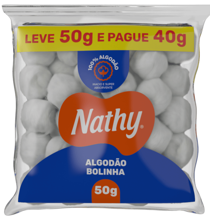 ALGODÃO NATHY BOLAS 50GR