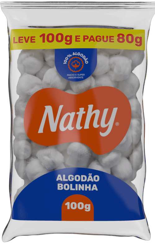 ALGODAO NATHY 100GR BOLAS 