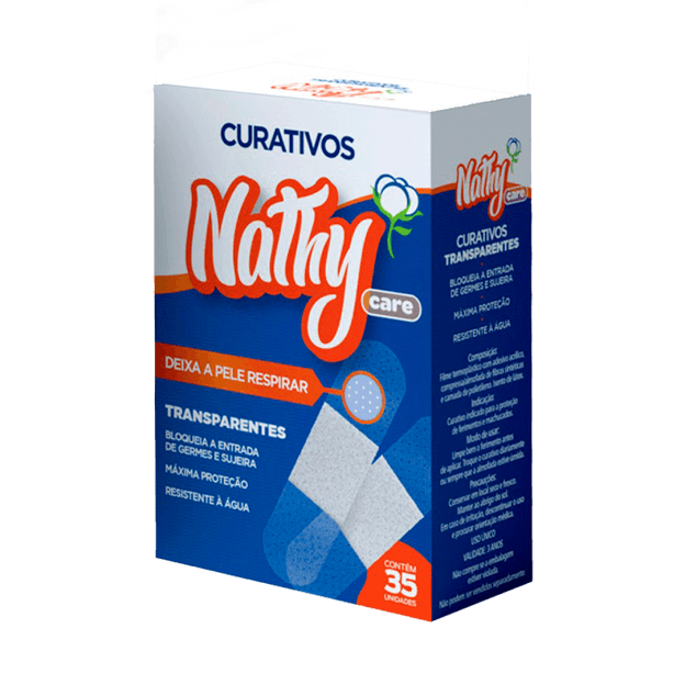 CURATIVOS NATHY TRANSPARENTE 35UN