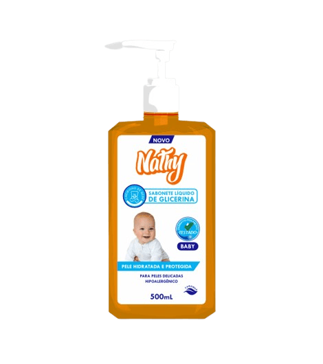 SABONETE LIQUIDO NATHY GLICERINADO CAMOMILA 500ML