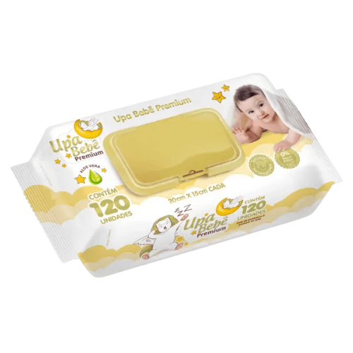 LENÇO UMEDECIDO UPA BEBÊ PREMIUM L120P100UN