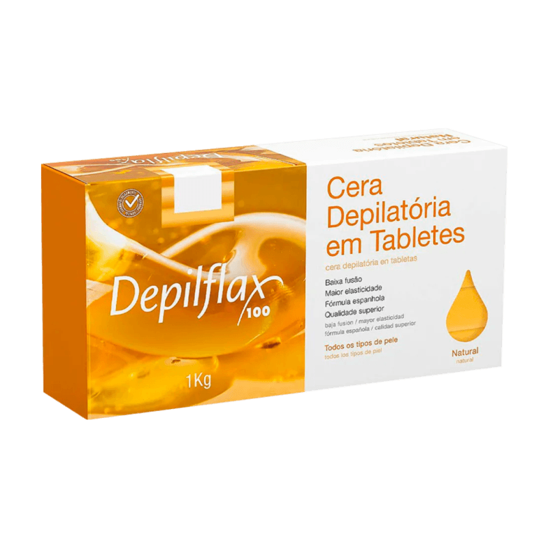 CERA DEPILATORIA DEPILFLAX 1000MG QUENTE NATURAL
