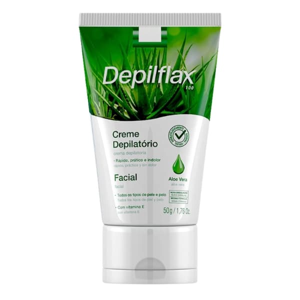 CREME DEPILATORIO FACIAL ALOE VERA 50GR