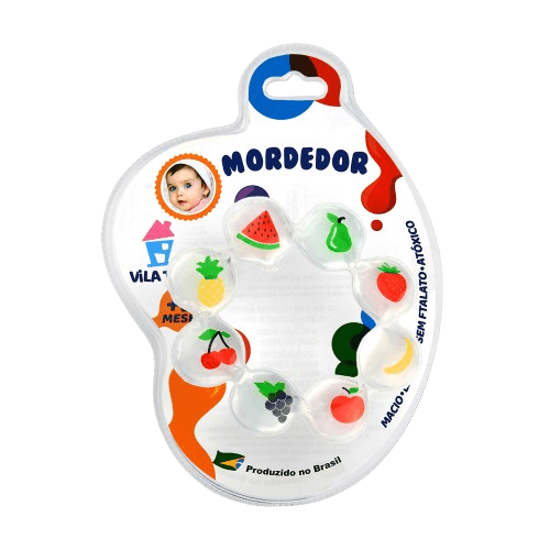 MORDEDOR VILA TOY ÁGUA FRUTAS GRANDE 
