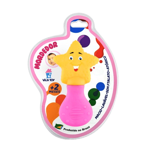 MORDEDOR VILA TOY ESTRELA ROSA REF 431