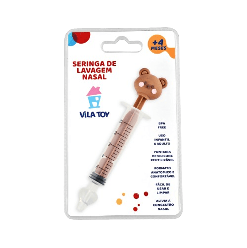 SERINGA NASAL VILA TOY URSO