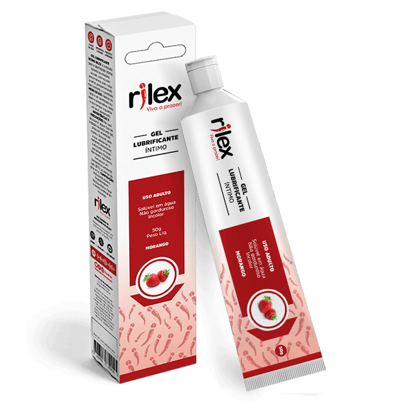 GEL LUBRIFICANTE RILEX MORANGO 50GR