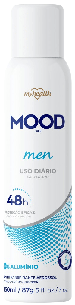 DESODORANTE MOOD AEROSSOL 48H MEN 150ML 