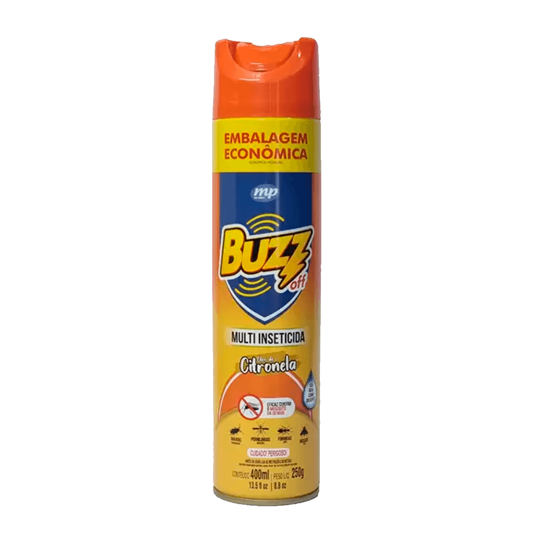 INSETICIDA BUZZ OFF MULTI CITRONELA 400ML