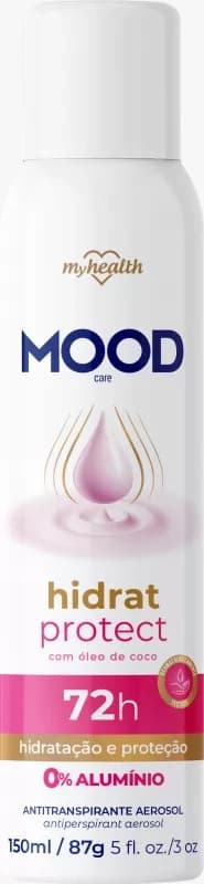 DESODORANTE MOOD AEROSSOL 72H MEN HIDRAT PROTECT 150ML