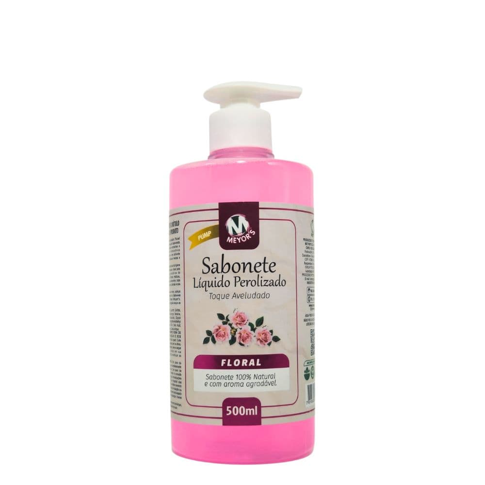 SABONETE LIQUIDO MEYORS PUMP FLORAL 500ML