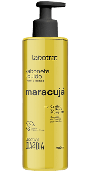 SABONETE LIQUIDO LABOTRAT MARACUJA 190ML