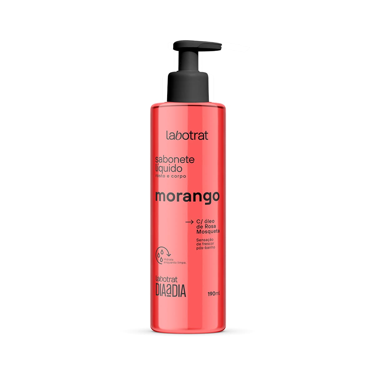 SABONETE LIQUIDO LABOTRAT MORANGO 190ML