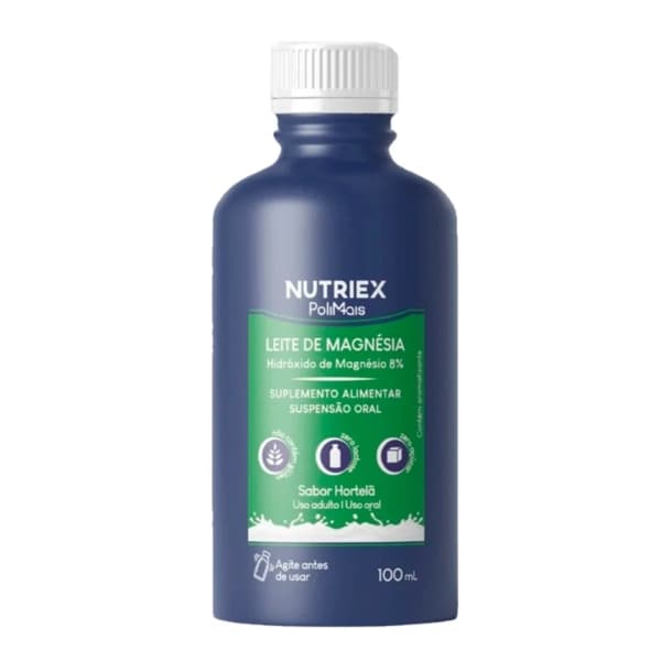 POLIMAIS LEITE DE MAGNÉSIA HORTELÃ 100ML