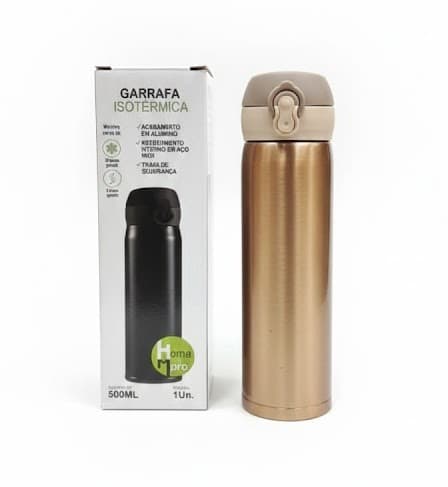 GARRAFA ISOTERMICA INOX HM381 500ML 