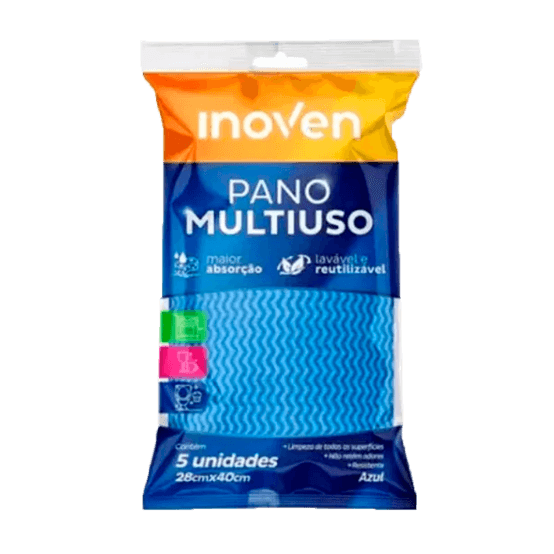 PANO MULTIUSO INOVEN AZUL 5 UN