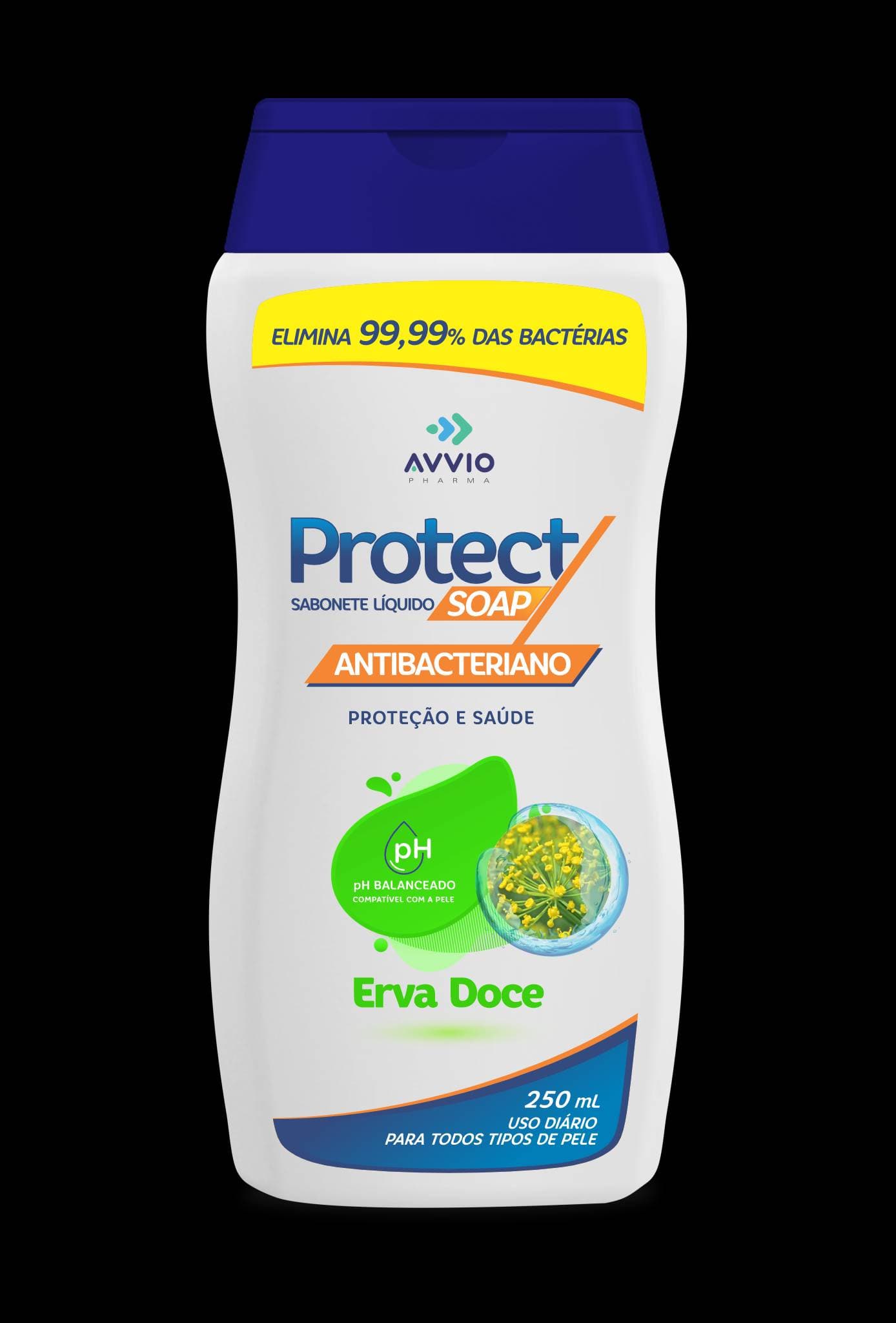 SABONETE LÍQUIDO PROTECTSOAP ERVA DOCE 250ML