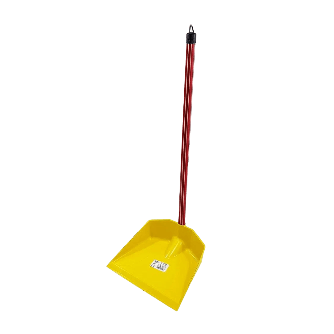 PA DE LIXO PLASTICA GRANDE COM CABO 6 UN