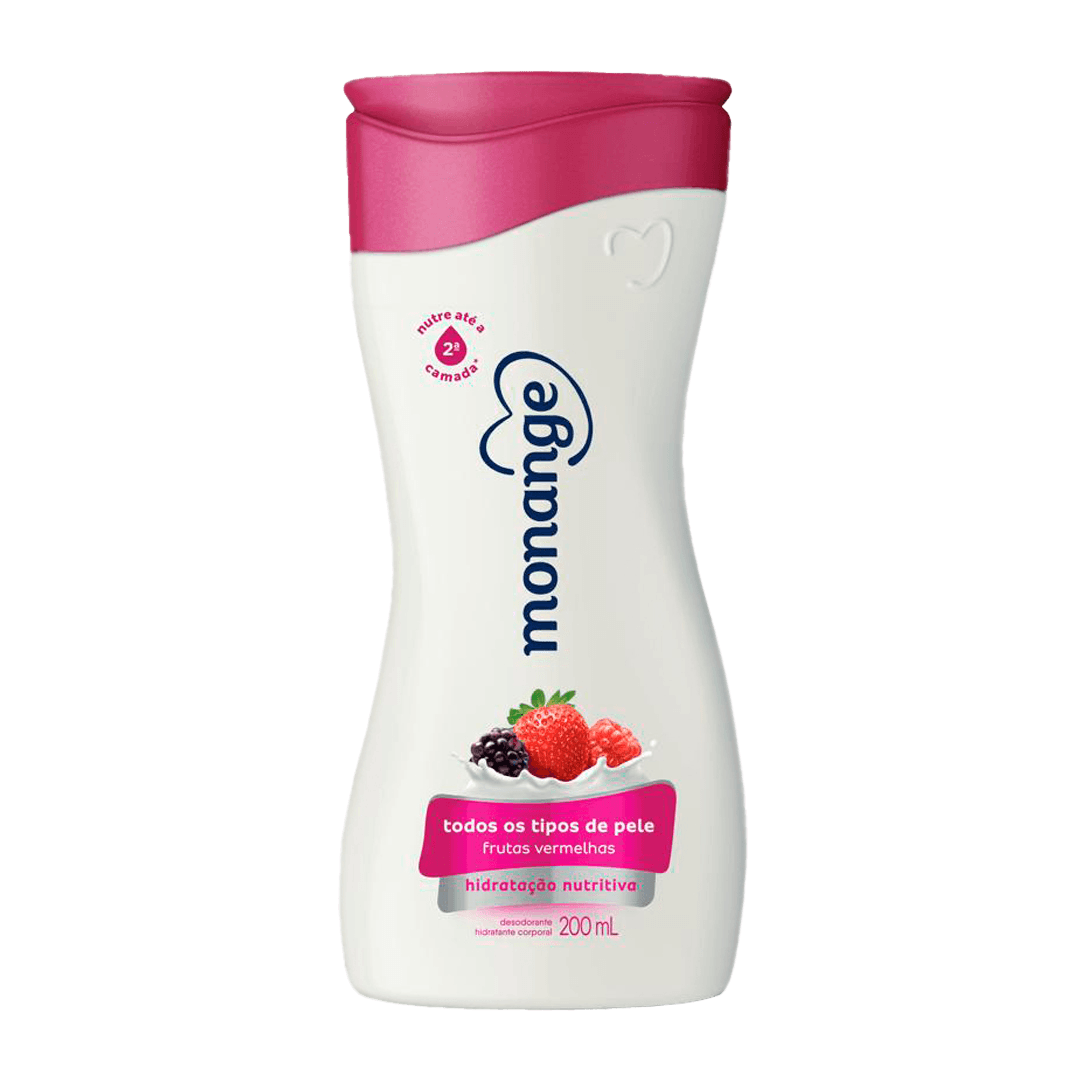HIDRATANTE MONANGE FRUTAS VERMELHAS 200ML