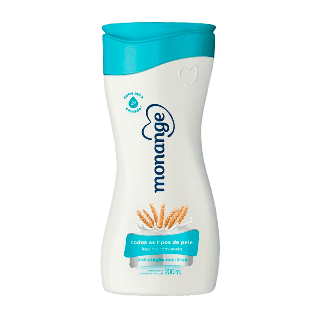 HIDRATANTE MONANGE IOGURTE COM AVEIA 200ML
