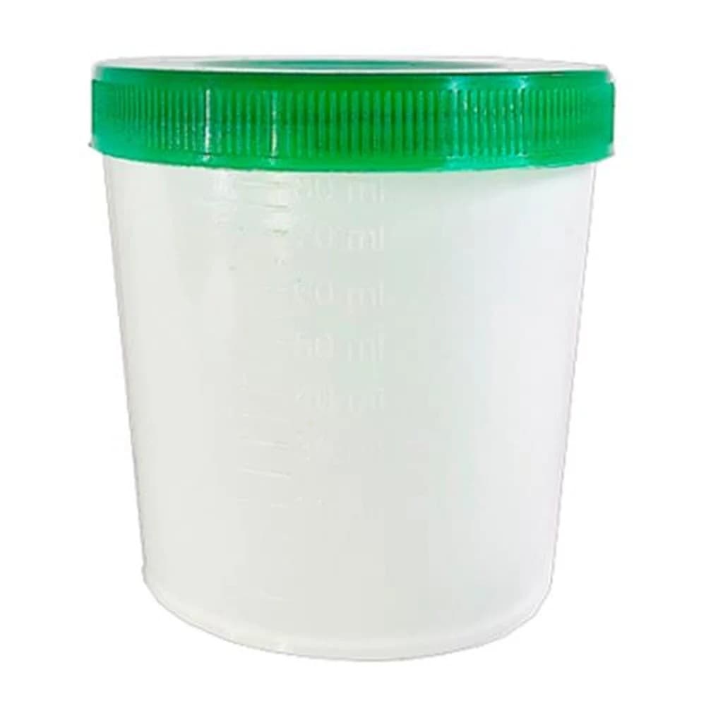 COLETOR UNIVERSAL 80ML TAMPA VERDE100 UN