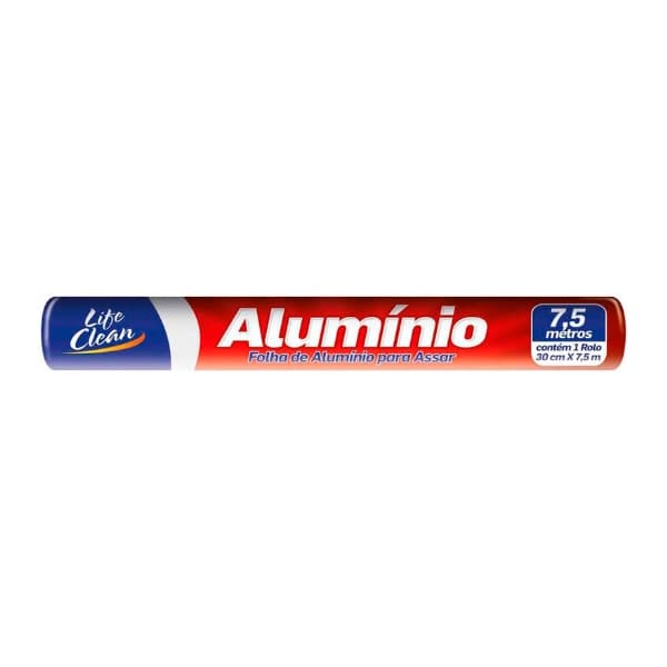 PAPEL ALUMINIO LIFE CLEAN 30CMX7,5M