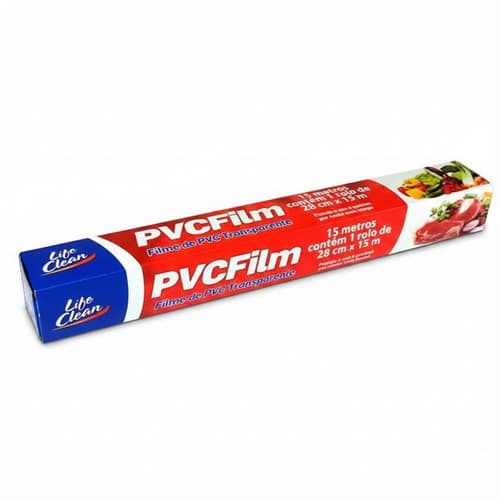 FILME PVC LIFE CLEAN 28CMX15M