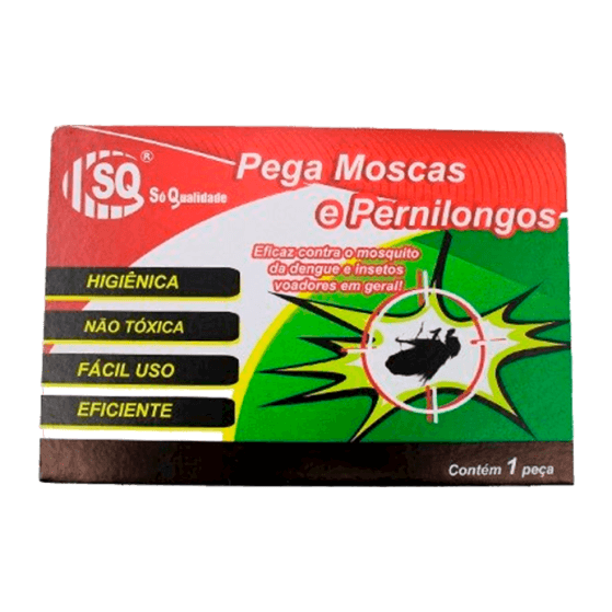 ADESIVO SQ PEGA MOSCAS E PERNILONGOS 1UN