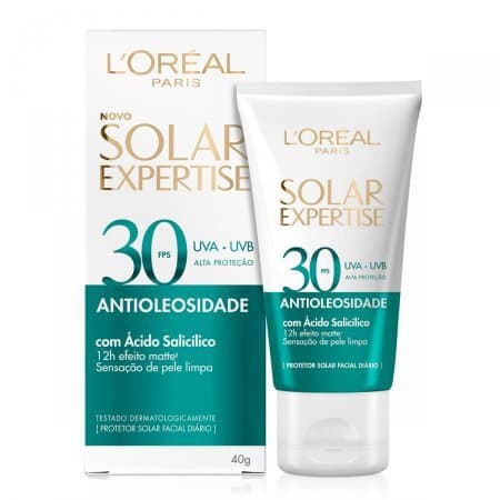 PROTETOR SOLAR EXPERTISE ANTIOLEOSIDADE FACIAL FPS30 40GR