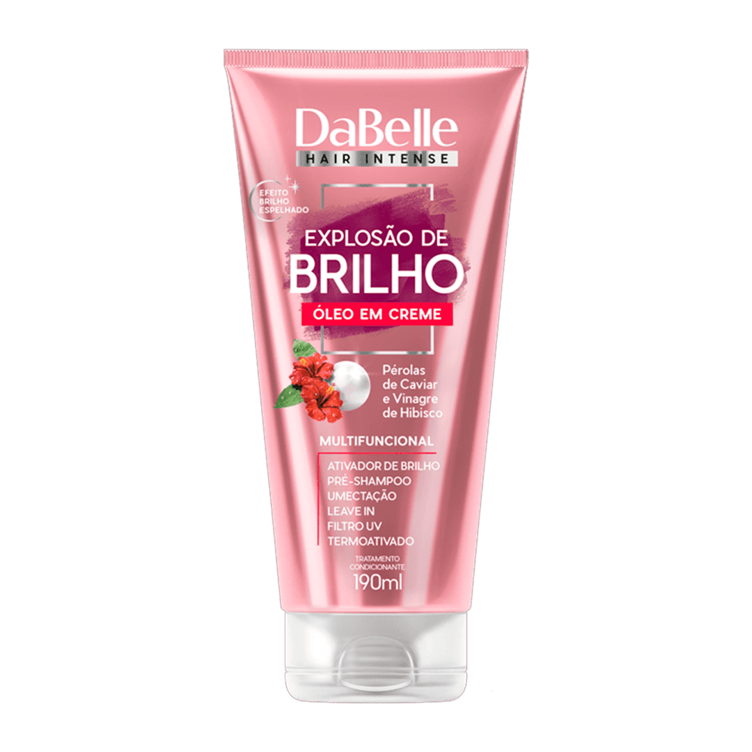OLEO CAPILAR DABELLE CREME EXPLOSAO DE BRILHO 190M