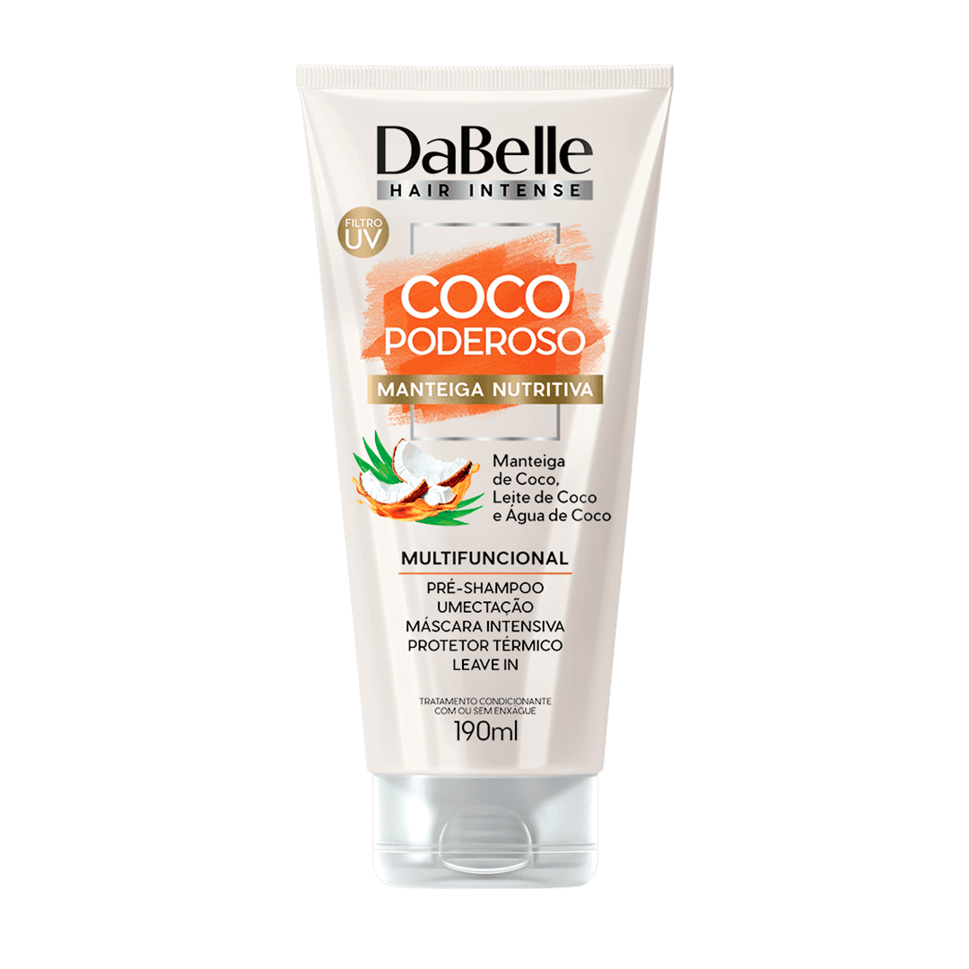 OLEO CAPILAR DABELLE CREME NUTRITIVO COCO 190ML