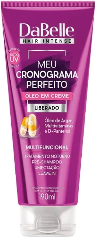 OLEO CAPILAR DABELLE CREME CRONOGRAMA 190ML
