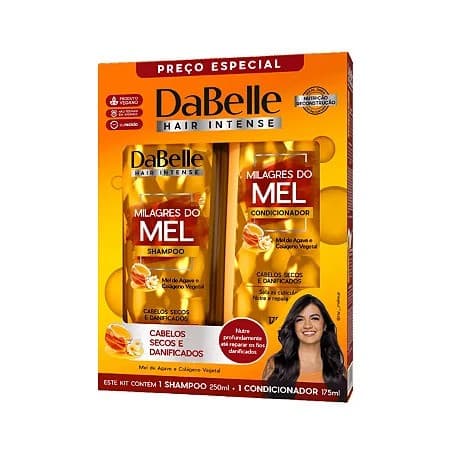 KIT DABELLE SHAMPOO 250ML+ CONDICIONADOR 175ML MIL