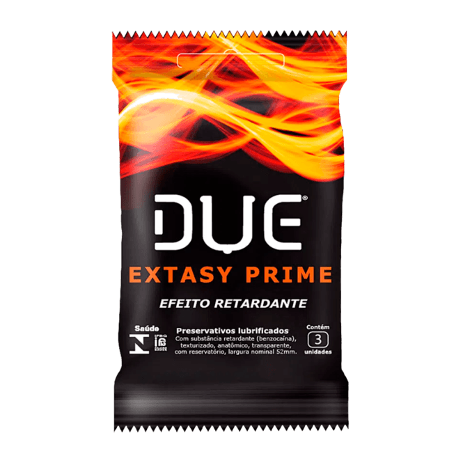 PRESEVATIVO DUE EXTASY 3 UN
